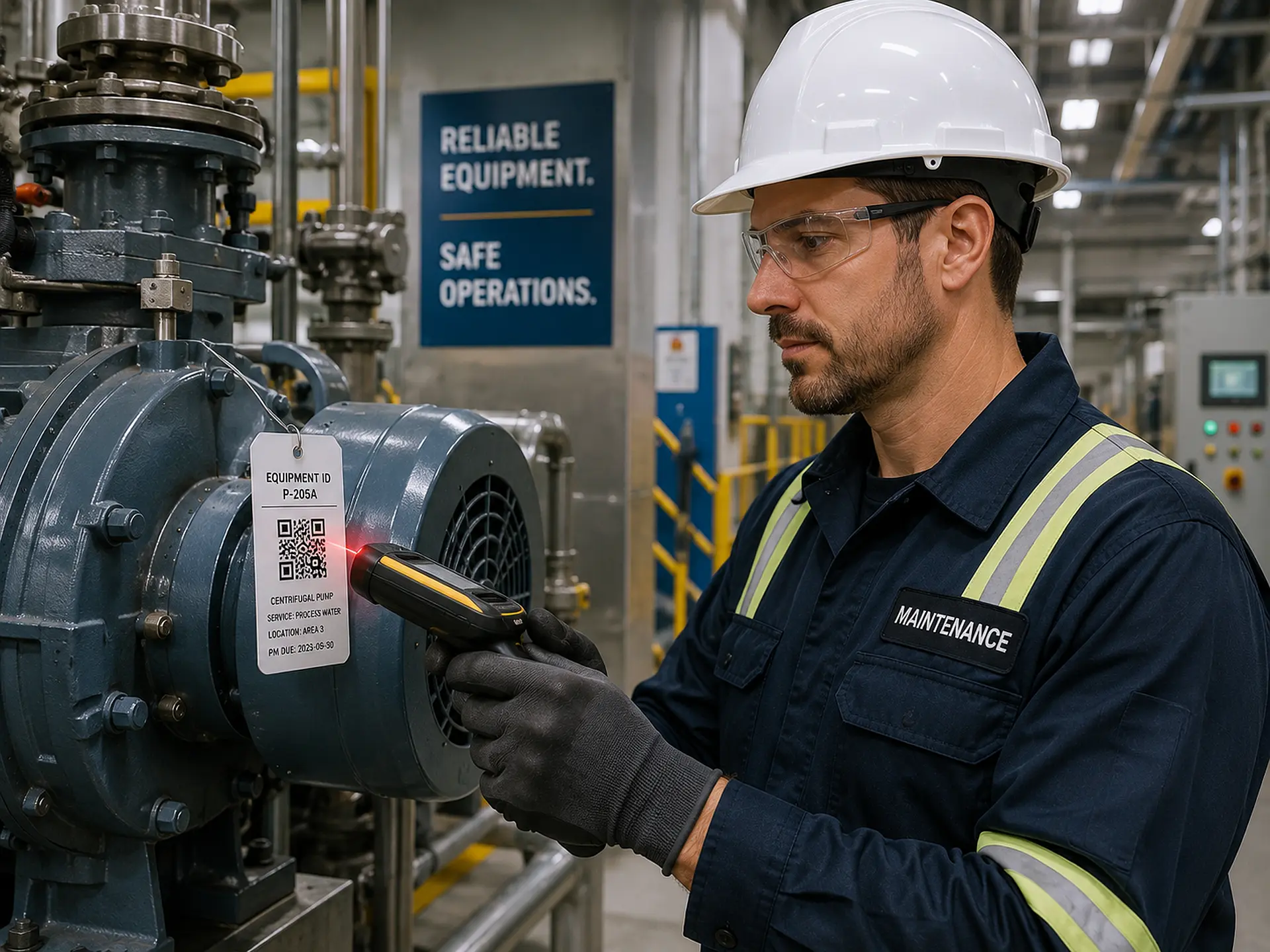 Industrial compliance identification tags for equipment and assets in Canada