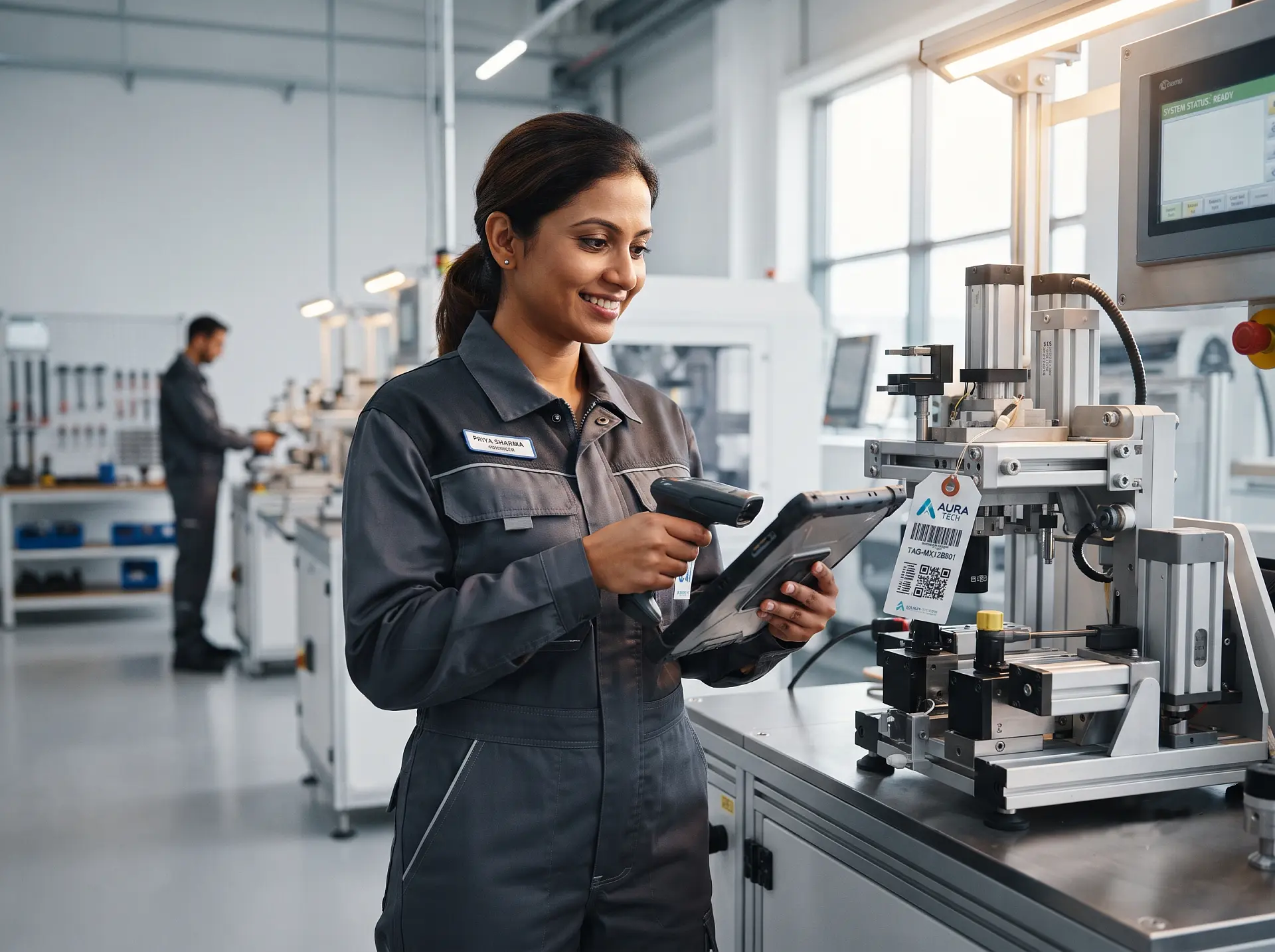 Industrial equipment identification and permanent asset marking in Ottawa