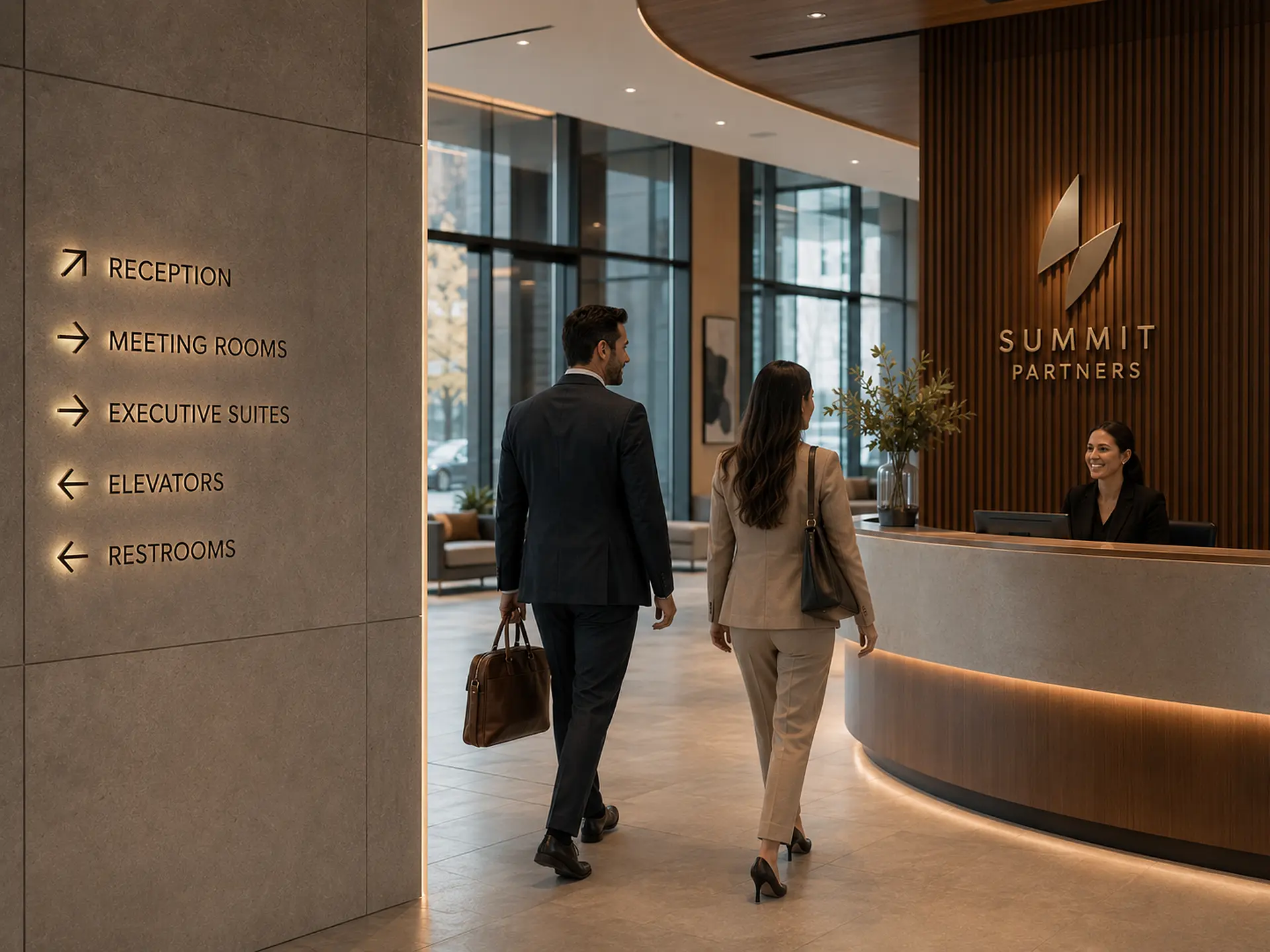 Office signs and wayfinding signage in Ottawa with room signs directories and directional signs