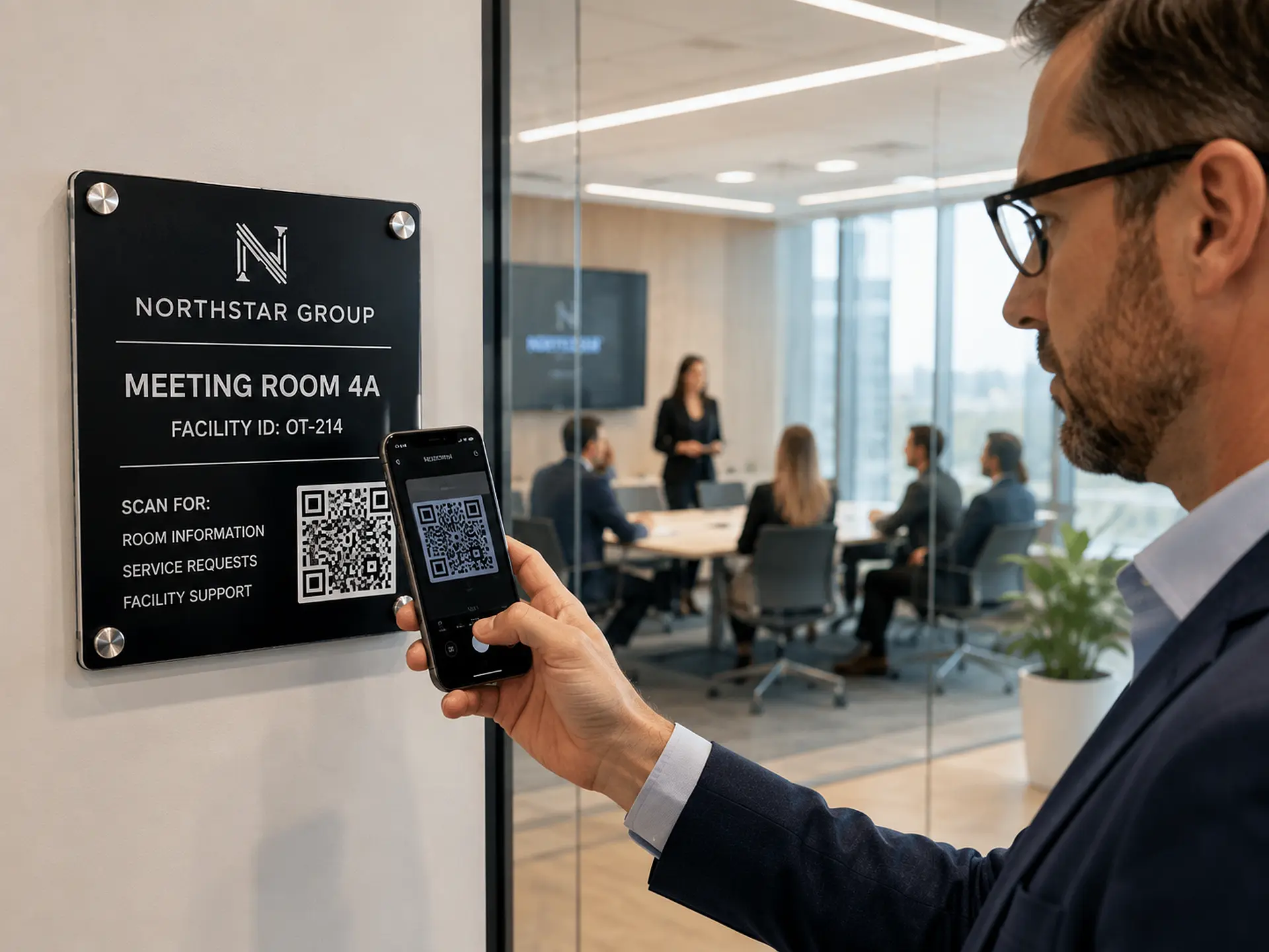 Custom QR code business identification and asset tracking tags in Ottawa