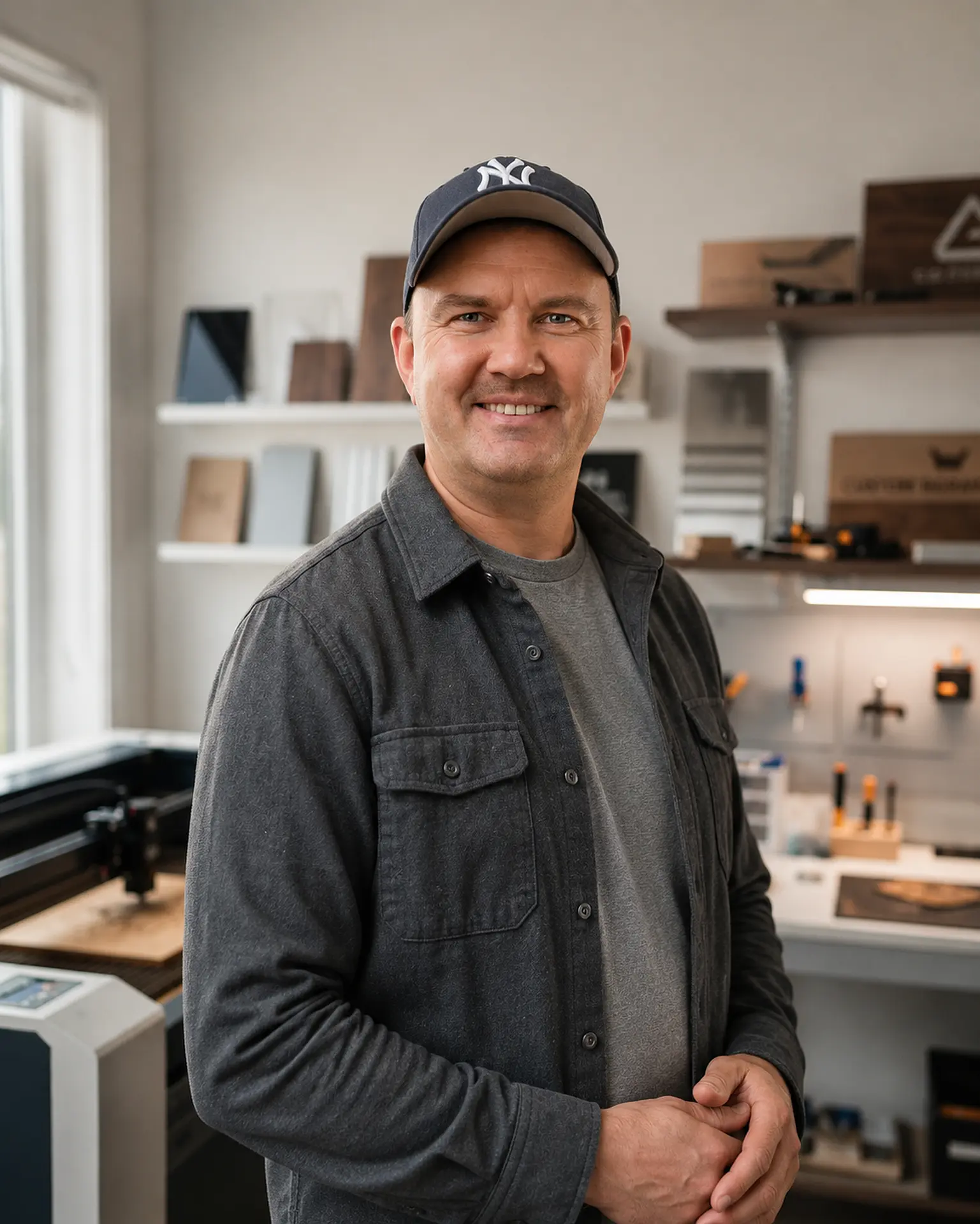 Owner and founder of Laser Engraving Ottawa